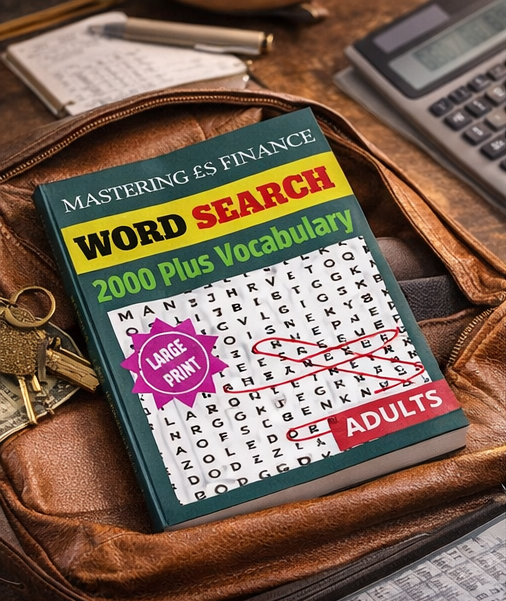 Mastering Finance Word Search For Adults