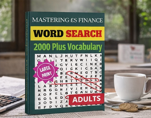 Mastering Finance Word Search For Adults