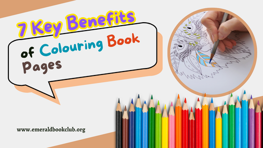 7 Key Benefits of Colouring Book Pages