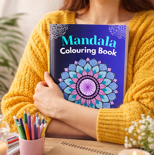 Benefits of Mandala Colouring Book for Mental Health