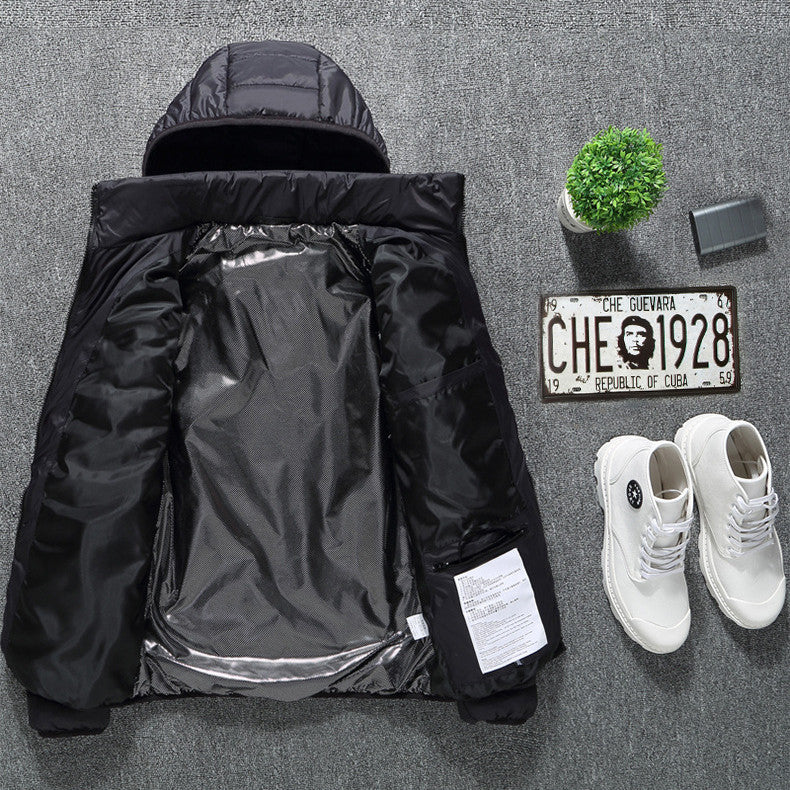 Veste d'hiver chauffante USB, en coton, électrique, manteau zippé, vêtements thermiques chauffants, gilet chauffant pour hommes