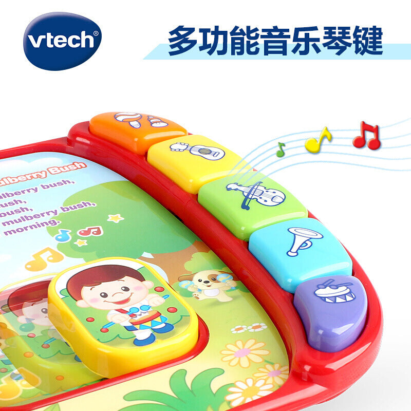 Weiyida Livre Musical Éducatif bilingue pour bébé, livres indéchirables pour l'éveil, jouets éducatifs pour bébé 6-36 mois