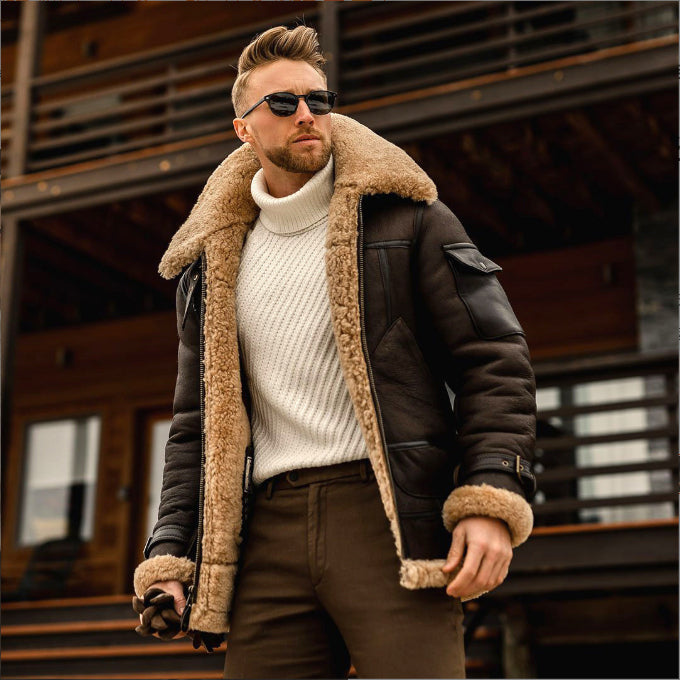 Veste d'hiver homme polaire militaire chaude col fourrure manteaux homme tactique armée