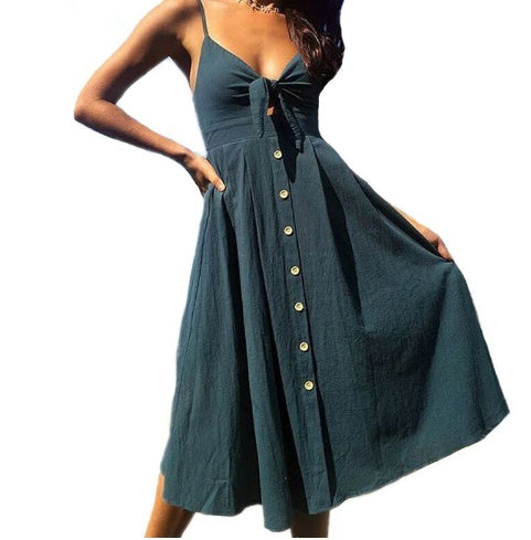 Robes d'été pour femmes sans manches dos nu à bretelles longues, moulantes, fourreaux, robes de soirée pour femmes, Vestidos