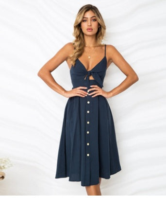Robes d'été pour femmes sans manches dos nu à bretelles longues, moulantes, fourreaux, robes de soirée pour femmes, Vestidos