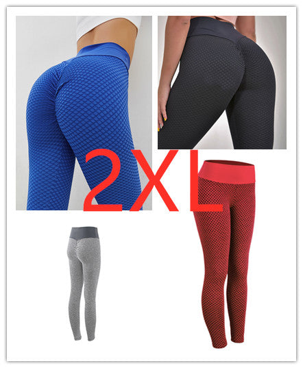 Legging à carreaux de yoga pour femmes, sans couture, taille haute, respirant, pour la gym