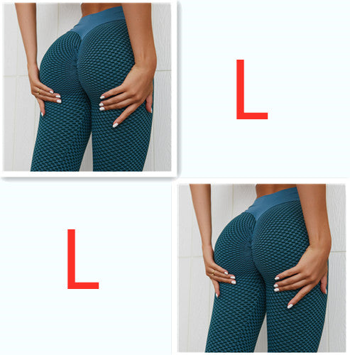 Legging à carreaux de yoga pour femmes, sans couture, taille haute, respirant, pour la gym