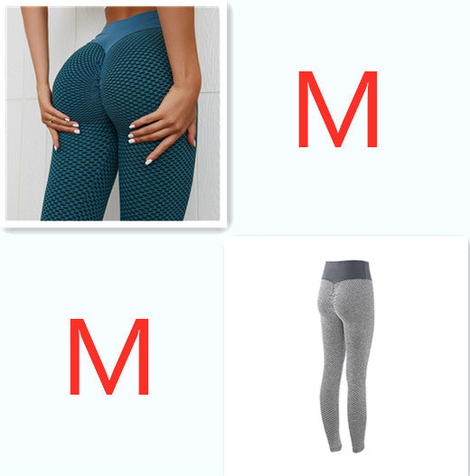 Legging à carreaux de yoga pour femmes, sans couture, taille haute, respirant, pour la gym