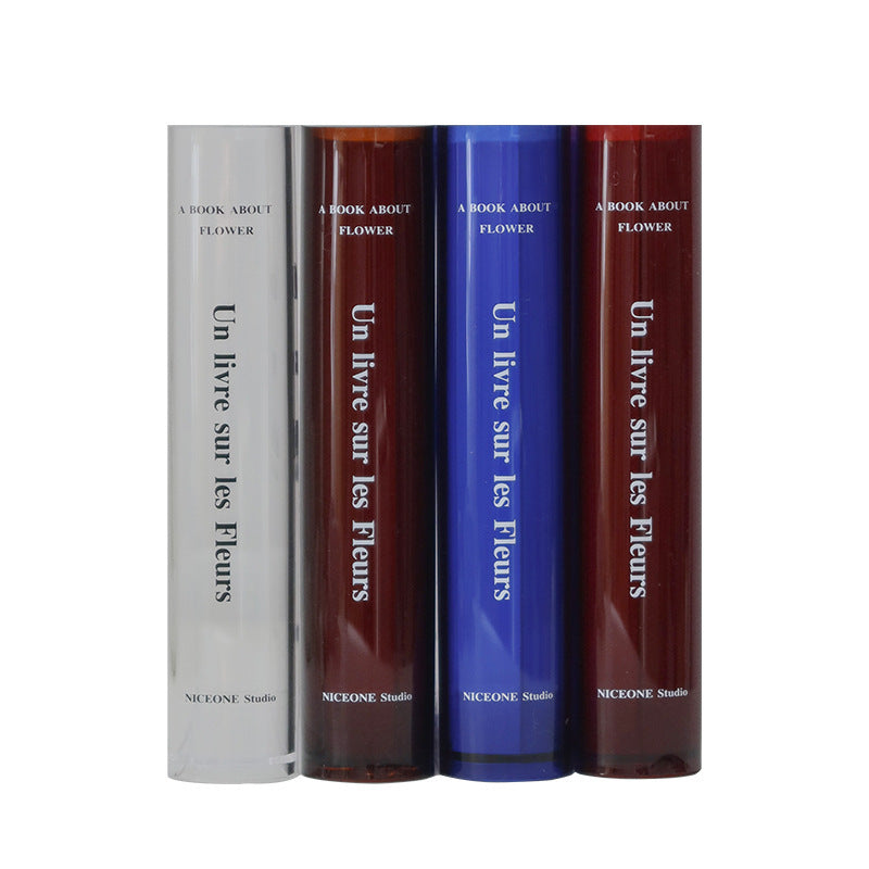 Décoration pour la maison Livres créatifs Vase en acrylique