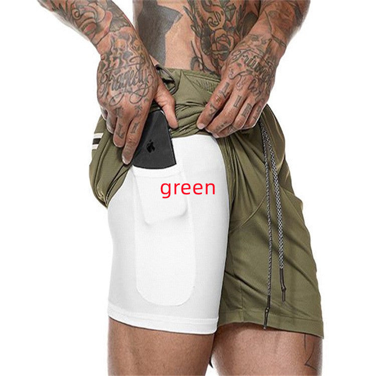 Short de compression avec poches