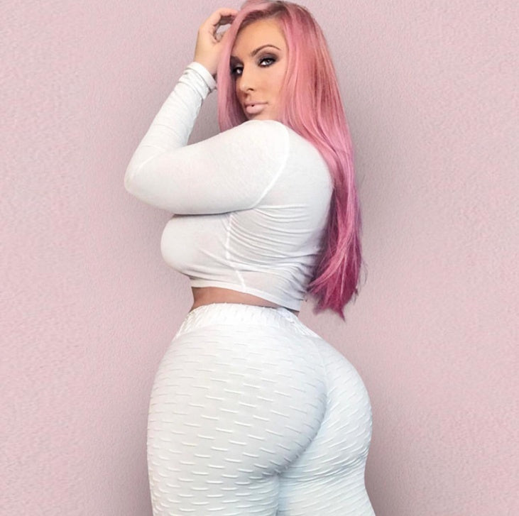 Legging scrunch anticellulite rehausseur de fesses sans poche