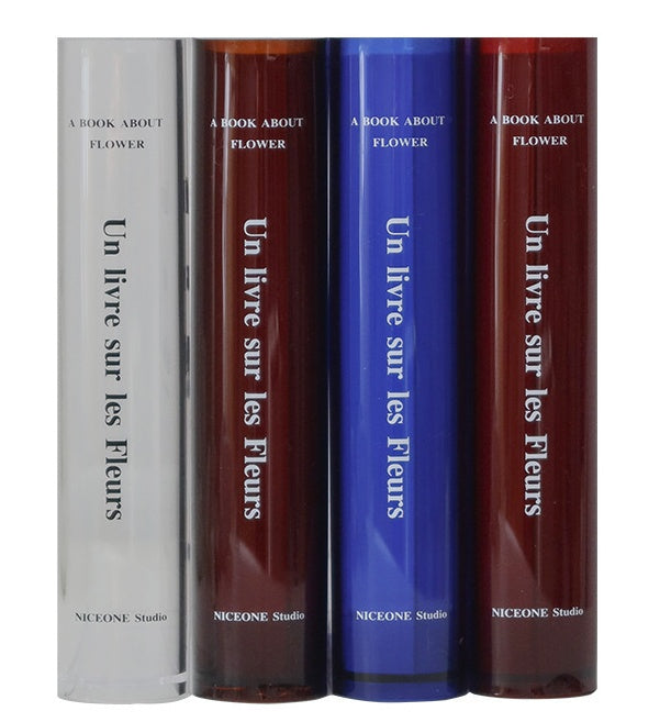 Décoration pour la maison Livres créatifs Vase en acrylique