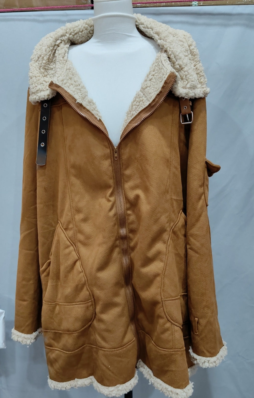 Veste d'hiver homme polaire militaire chaude col fourrure manteaux homme tactique armée