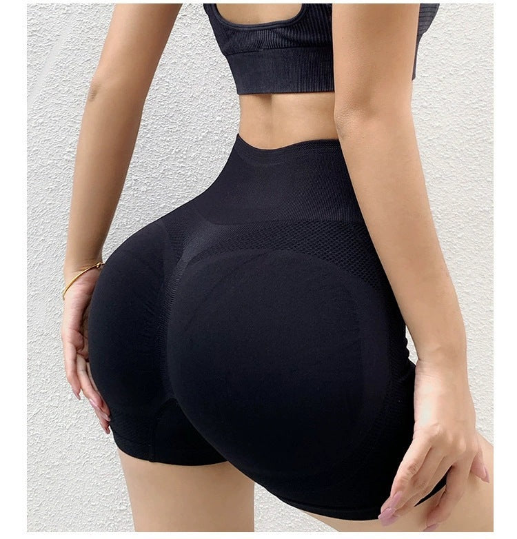 Shorts de yoga fitness, leggings sans couture de levage de fesses pour femmes, pour la gym