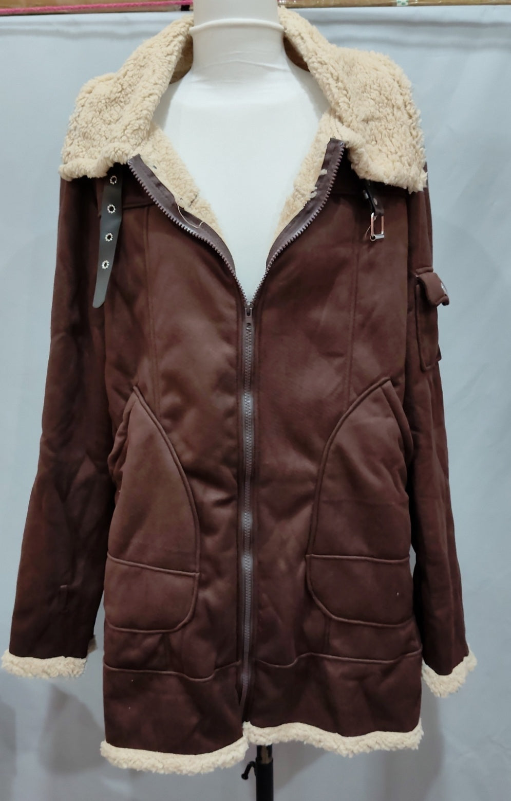 Veste d'hiver homme polaire militaire chaude col fourrure manteaux homme tactique armée