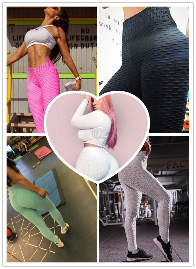 Legging scrunch anticellulite rehausseur de fesses sans poche