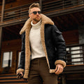 Veste d'hiver homme polaire militaire chaude col fourrure manteaux homme tactique armée
