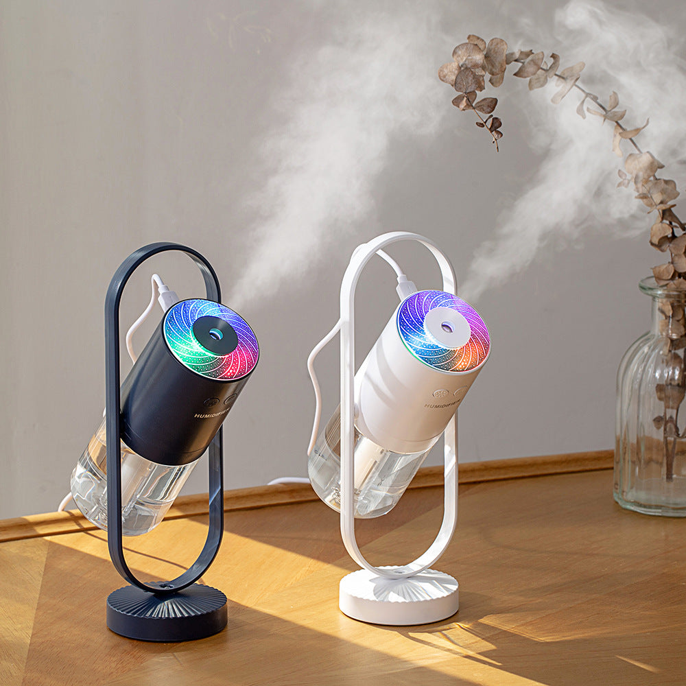 Humidificateur d'air USB Magic Shadow pour la maison avec veilleuses de projection diffuseur de brume ultrasonique purificateur d'air mini pour bureau