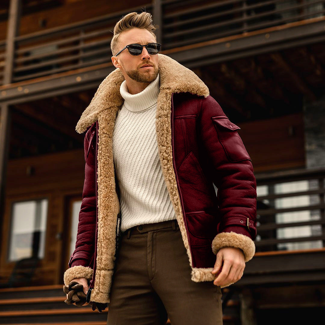 Veste d'hiver homme polaire militaire chaude col fourrure manteaux homme tactique armée