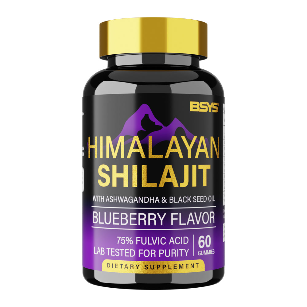 BSYS GOMMES DE SHILAJIT 60 UNITÉS