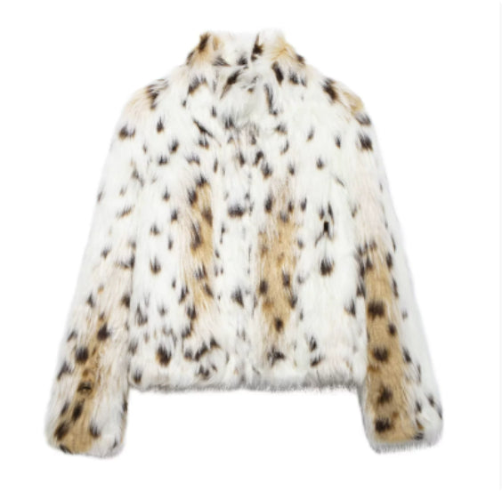 Manteau d'hiver en peluche mode chaud épais moelleux revers veste décontractée hauts à manches longues vêtements pour femmes