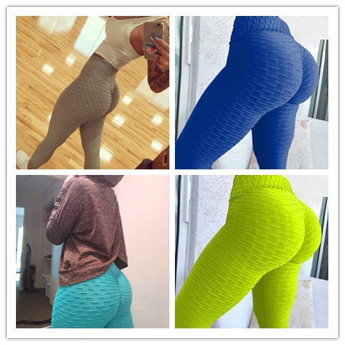 Legging scrunch anticellulite rehausseur de fesses sans poche