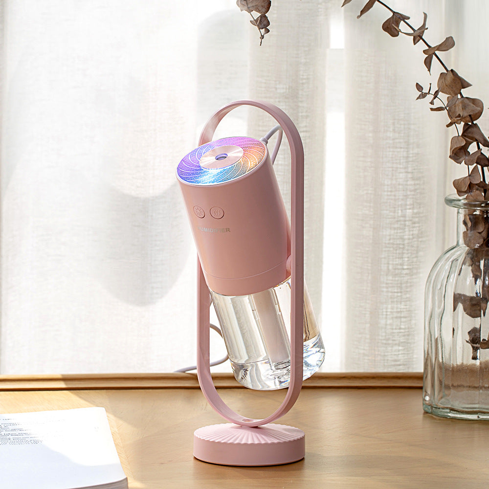 Humidificateur d'air USB Magic Shadow pour la maison avec veilleuses de projection diffuseur de brume ultrasonique purificateur d'air mini pour bureau