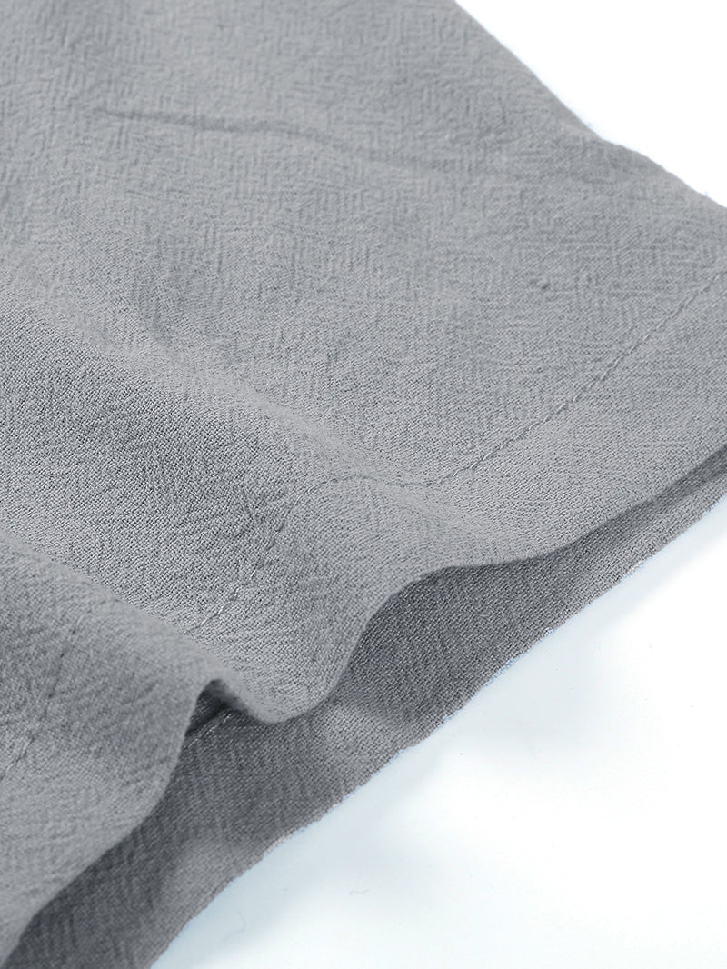 Hauts pour hommes Chemise décontractée boutonnée à manches courtes Chemise de plage Vêtements d'été pour hommes