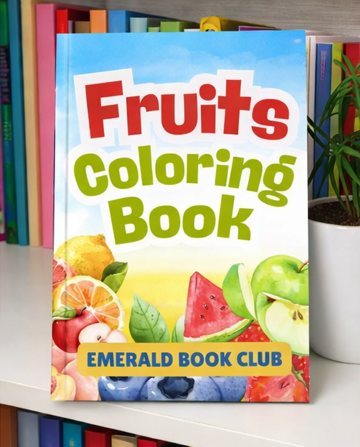 Livre de coloriage de fruits
