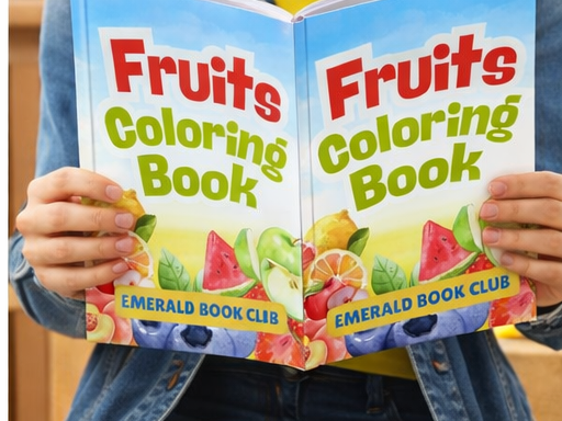Fruits Coloring Book