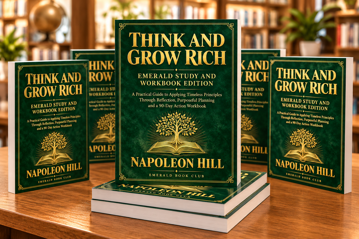 Think and Grow Rich Emerald Study and Workbook Edition