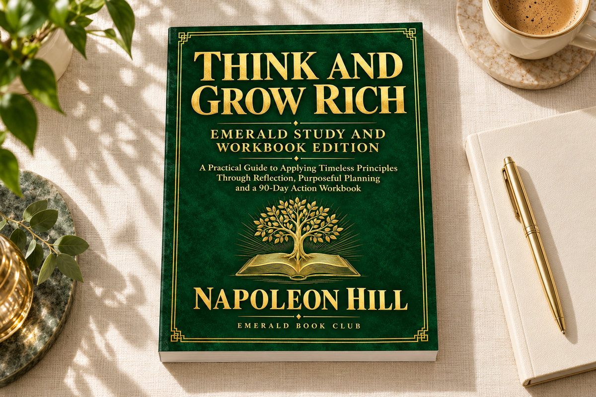 Think and Grow Rich Emerald Study and Workbook Edition