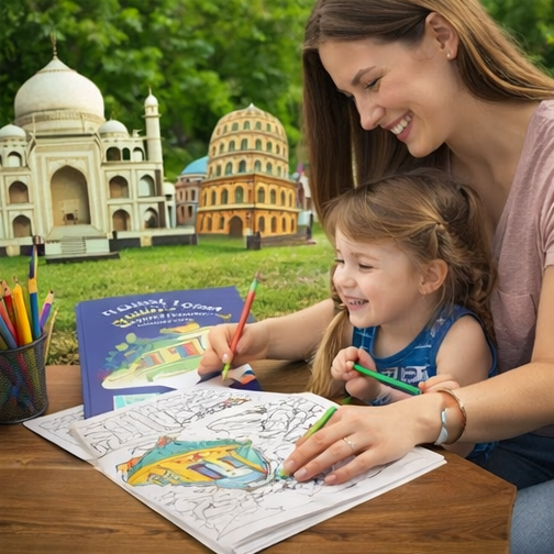 Livret de coloriage d'animaux sauvages pour enfants