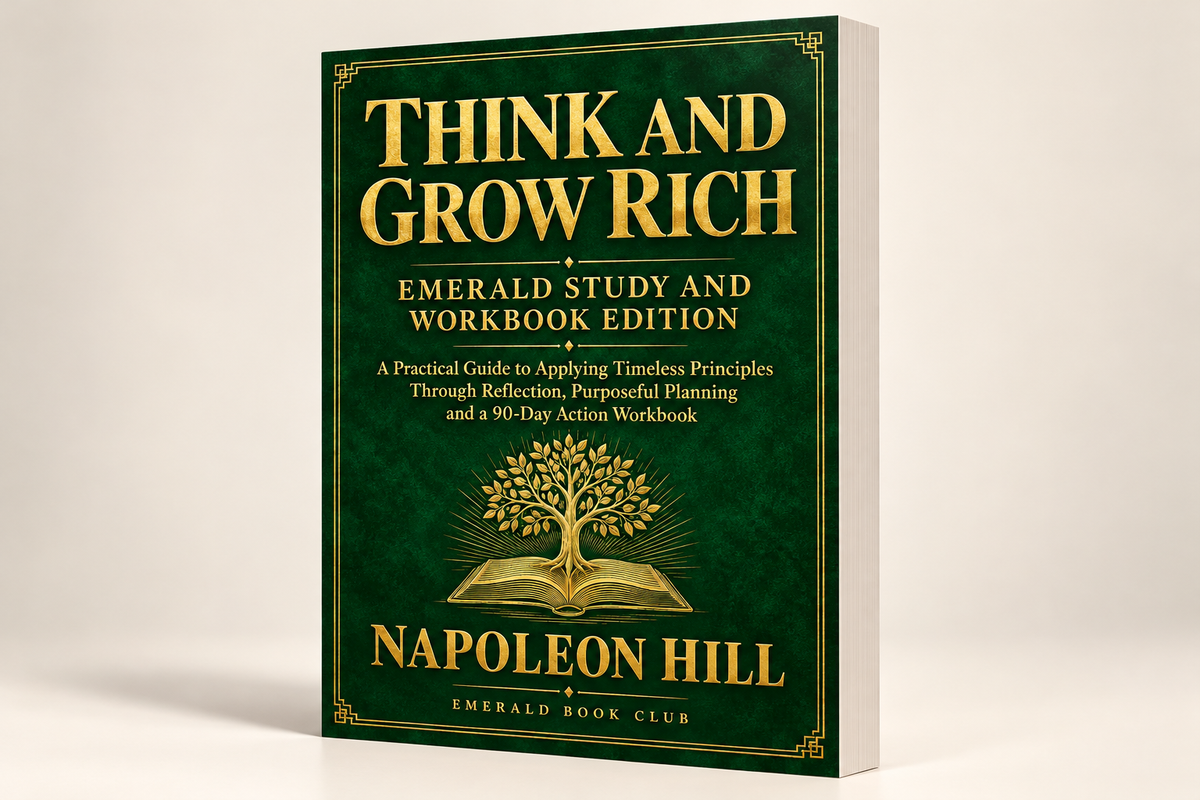 Think and Grow Rich Emerald Study and Workbook Edition