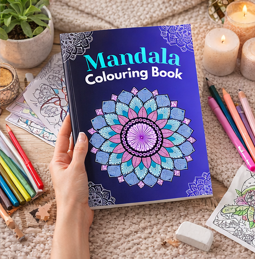 Livre de coloriage Mandala