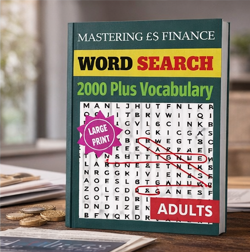 Mastering Finance Word Search For Adults