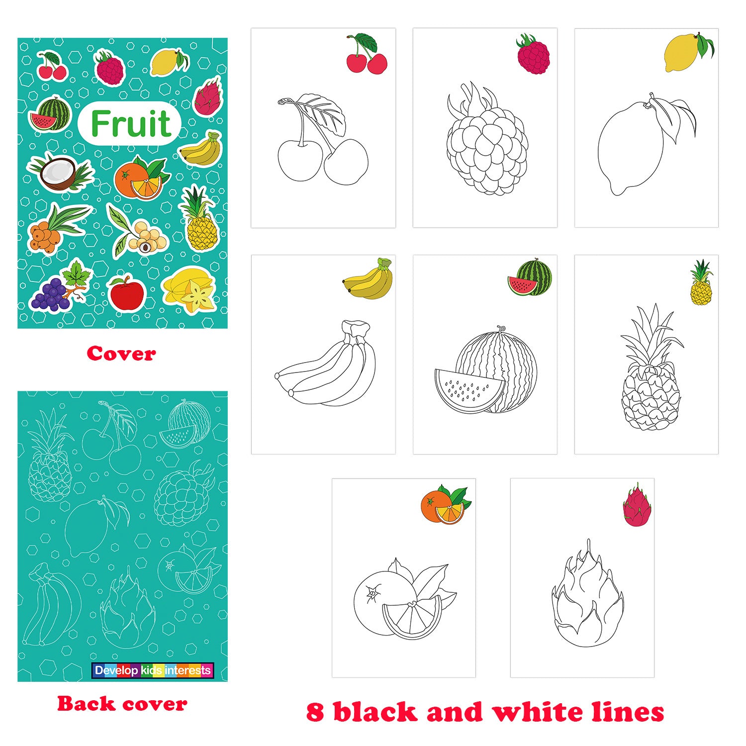 Nouveaux livres de coloriage de peinture pour enfants de 2-3-4-5 ans, livre de coloriage de gribouillage pour bébés apprenant à dessiner, vente en gros de livres de coloriage