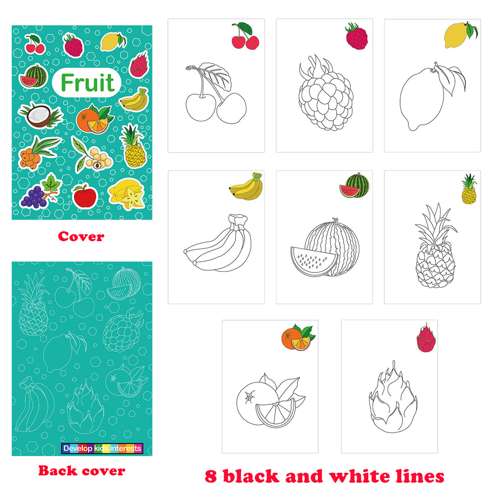 Nouveaux livres de coloriage et de peinture pour enfants de 2 à 5 ans, livres de gribouillage et de coloriage pour bébés, vente en gros.