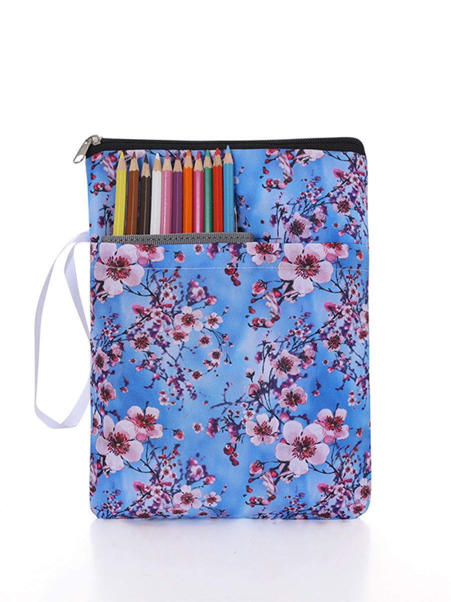 Couverture de livre de protection de livre de poche en stock, sac à livres, housse anti-poussière anti-plis, sac de rangement pour livres, couverture imprimée créative et tendance