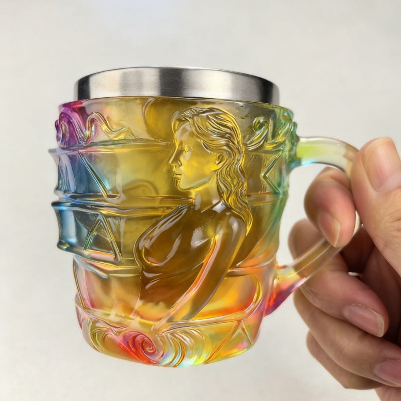 Nouveau produit transfrontalier à succès : Peinture de livre Tasse créative, Tasse à café, Livres, Livre