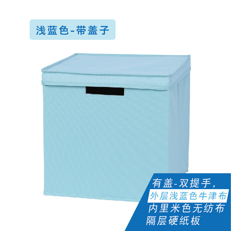 Boîte de rangement pliable pour jouets, livres d'école, vêtements, motifs à carreaux, pour usage quotidien domestique