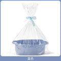 Fourniture directe d'usine nouveau panier de rangement portable en corde de coton tissé ovale panier cadeau panier de rangement pour livres et articles divers grande capacité