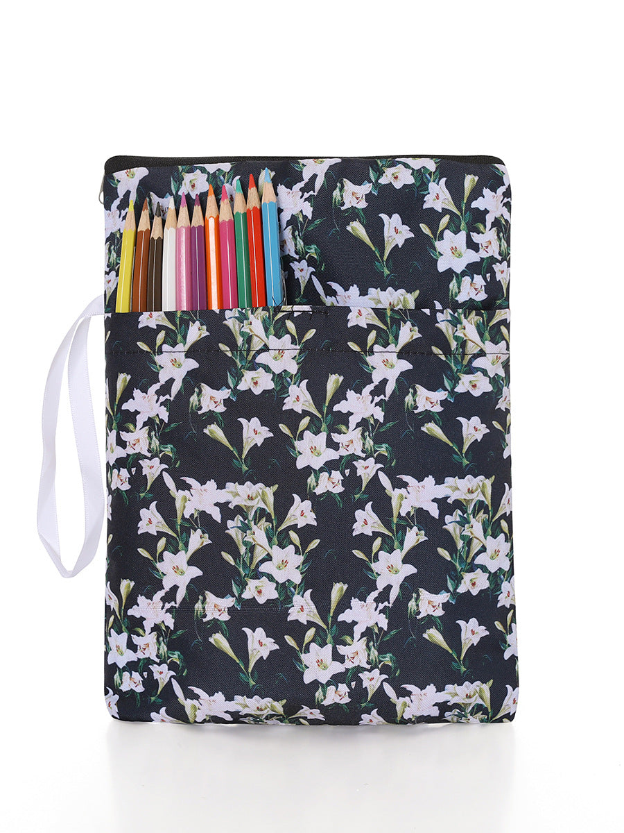 Couverture de livre de protection de livre de poche en stock, sac à livres, housse anti-poussière anti-plis, sac de rangement pour livres, couverture imprimée créative et tendance