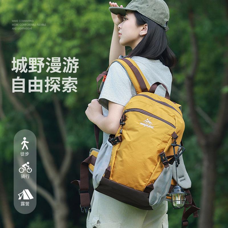 Sac à dos de montagne pour homme et femme, grande capacité 20 litres, léger, pour les trajets quotidiens, les voyages, les livres, la randonnée, le camping