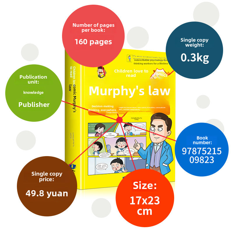 La loi de Murphy selon laquelle les enfants adorent lire des bandes dessinées pour enfants, des livres de psychologie et des livres de vulgarisation juridique