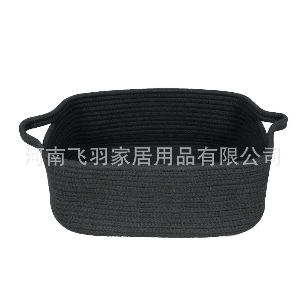 Fabricant SOURCE professionnel fournisseur Amazon jouets pour animaux de compagnie en coton tressé panier de rangement pour la maison, livres et magazines, divers