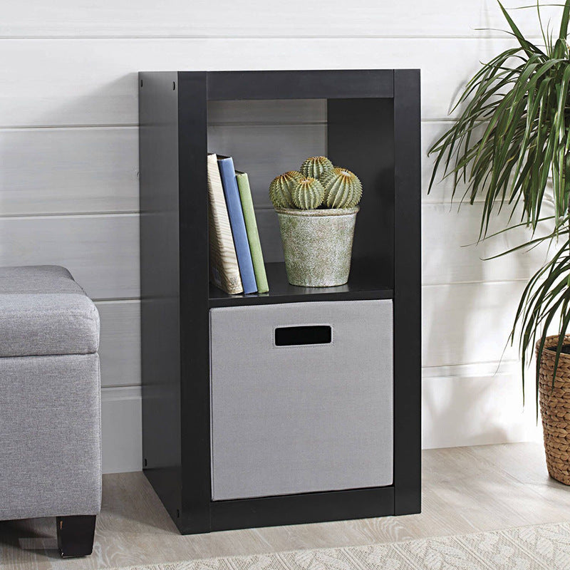 Boîte de rangement pliable pour jouets, livres d'école, vêtements, motifs à carreaux, pour usage quotidien domestique