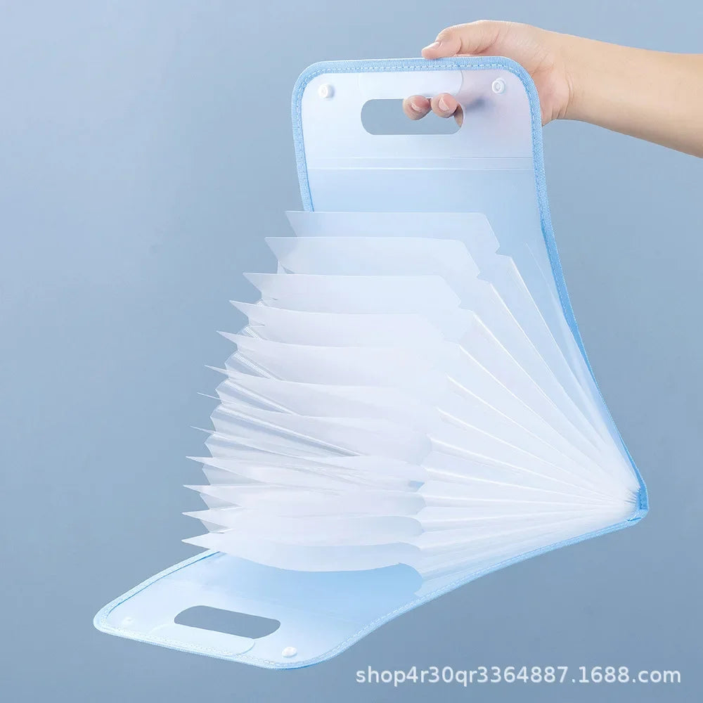 Sac pour orgue portable A4, dossier étudiant, classification verticale multicouche, organiseur de matières, livres fantastiques, sac de rangement pour copies d'examen