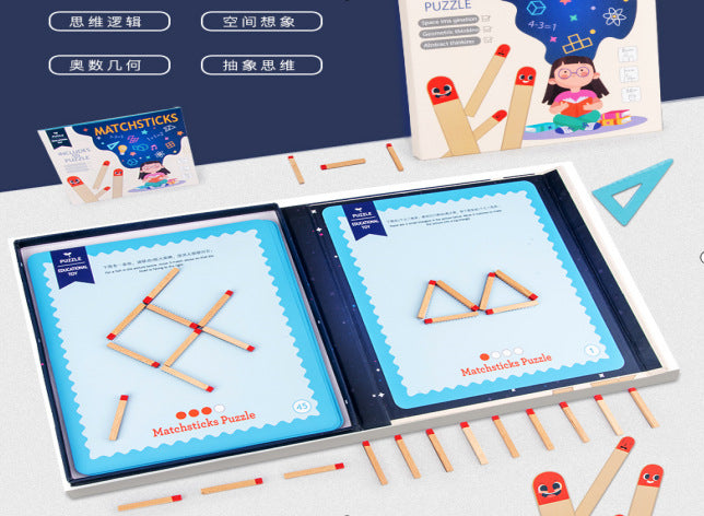Livres de puzzles magnétiques en bois pour enfants, pour l'éducation précoce, à clipser, portables, variés, avancés, colorés, jouets éducatifs.