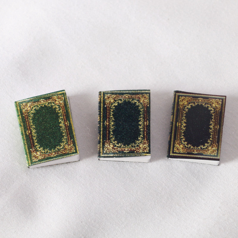 Mini maison de poupée 1:12, livres classiques, accessoires de maison de poche, accessoires de prise de vue pour scène BJD